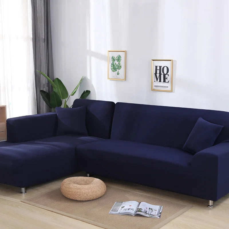 color 7 Color Stretch Sofa Slipcover For L-Shaped And Corner Couches