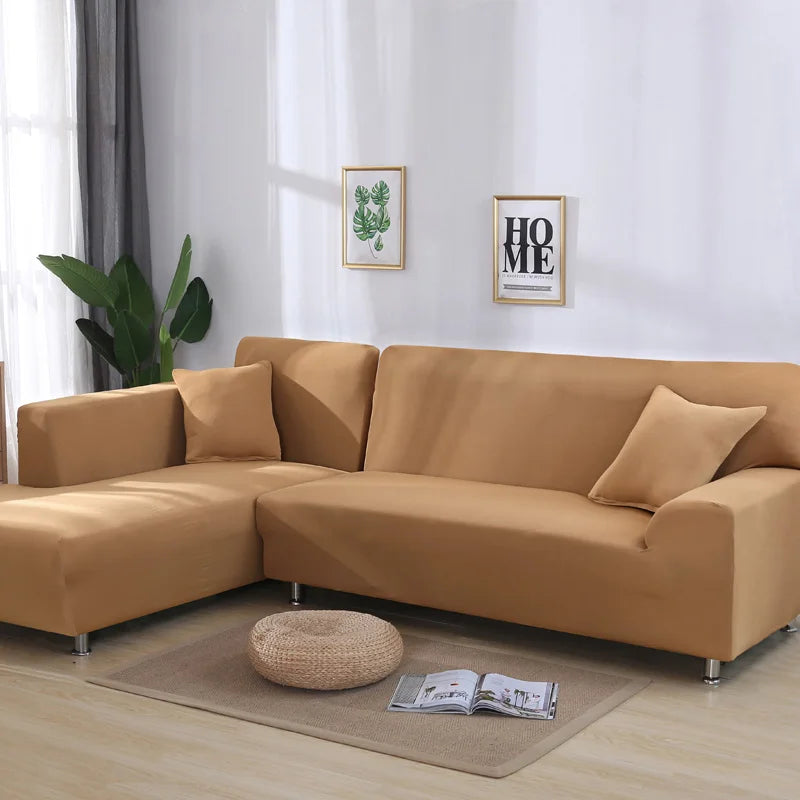 color 8 Color Stretch Sofa Slipcover For L-Shaped And Corner Couches