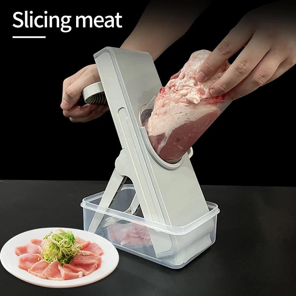 Multifunction Vegetable Slicer and Chopper Kitchen Tool