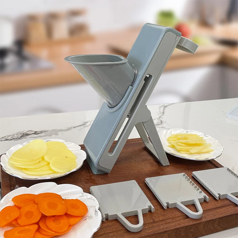 Multifunction Vegetable Slicer and Chopper Kitchen Tool